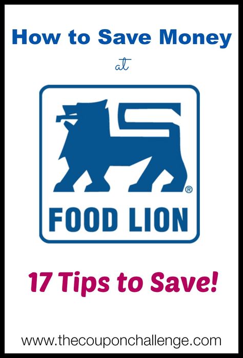 How to Save Money at Food Lion: 17 tips Food Lion Recipes, Couponing Tips, Fabulously Frugal, Shopping Addict, Grocery Savings, Thrifty Thursday, Frugal Family, Beach Stuff, Extreme Couponing