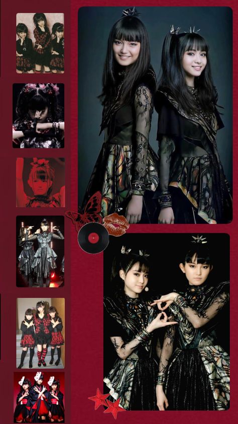 #babymetal #band #music Kawaii Goth Outfits, Metal Outfit, Band Outfits, Kawaii Goth, Band Music, Goth Outfits, Create Collage, Metal Bands, Your Aesthetic