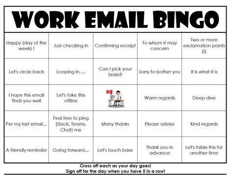 EASY PRINT Work Email Bingo Cards (digital file) 40 Cards Camping Bingo, Custom Bingo Cards, Bingo Books, Road Trip Bingo, Free Printable Bingo Cards, Bingo Card Template, Bingo Games For Kids, Bingo Online, Free Bingo Cards