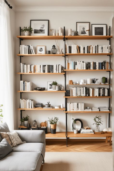 25 Scandinavian Living Room Ideas for 2024 – The Crafty Hacks Nordic House Decor, Retro Scandinavian Interior, Midcentury Living Rooms, California Cool Interior Design, Eclectic Minimalist Decor, Cozy Living Room Aesthetic, Scandinavian Bookshelves, Nordic Living Room Inspiration, Cozy Scandinavian Interior