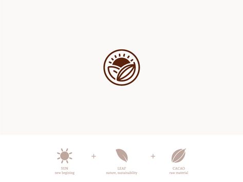 Cocoa logo concept by Dainin Solis on Dribbble Coco Logo, Ice Cream Logo, Chocolate Logo, Digital Media Design, Lab Logo, Flower Boutique, Chocolate Design, Chocolate Brands, Logo Creation