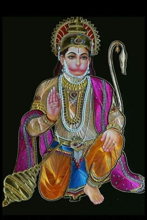 Sankat Mochan Mahabali Hanuman, Jai Hanuman Images, Jay Bajrangbali, Hanuman Chalisa Video, Durga Puja Wallpaper, Mahabali Hanuman, Shree Hanuman, Hanuman Images Hd, Tanjore Art