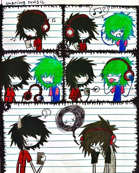 Scene Emo Art, Scene Kid Art, Scenecore Art, 2000s Scene, 2000s Art, Scene Drawing, Arte Punk, Emo Art, Animatronic Fnaf