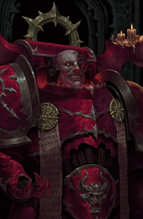 Word Bearers – The Dark Apostle Warhammer 40k Tabletop, Word Bearers, Chaos Legion, Zed League Of Legends, Warhammer 40k Art, Warhammer Models, Warhammer Art, Warhammer 40k Artwork, Fantasy Theme