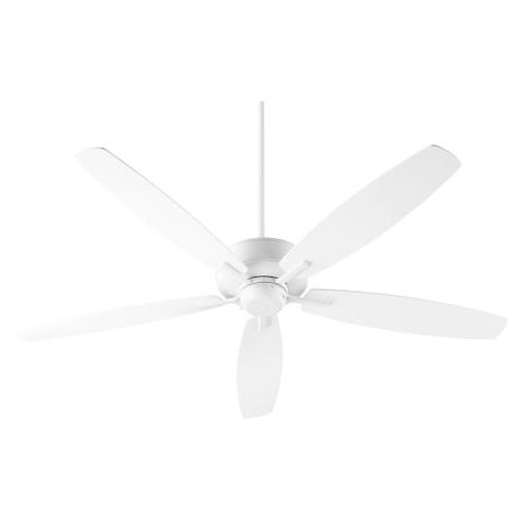 Quorum International Breeze 60 Inch Studio White Ceiling Fan 7060 8 | Bellacor 60 Inch Ceiling Fans, Traditional Ceiling Fans, Quorum Lighting, Ceiling Fans Without Lights, White Ceiling Fan, White Ceiling, Ceiling Fan With Remote, Aged Brass, Ceiling Fans