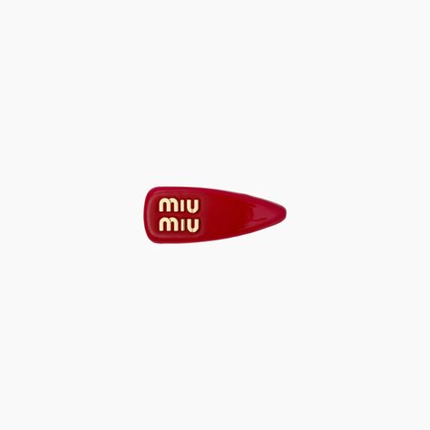 Miu Miu Logo, Prada 2005, Couture Hairstyles, Metal Lettering, Garment Cover, Hair Accessories Collection, Jeweled Earrings, Funko Pop Vinyl, Accessories Collection