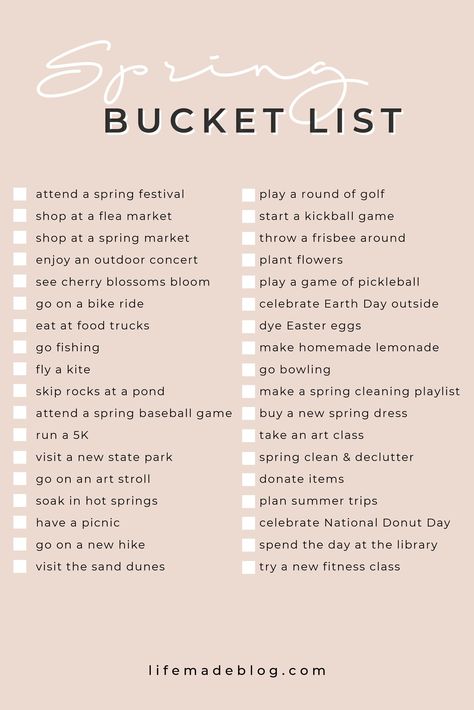 life bucket list - Google Search Bff Bucket List, Friend Bucket List, Spring Bucket List, Best Friend Bucket List, Paris Bucket List, Bucket List For Teens, Bucket List Life, Spring Fun, Fall Bucket List