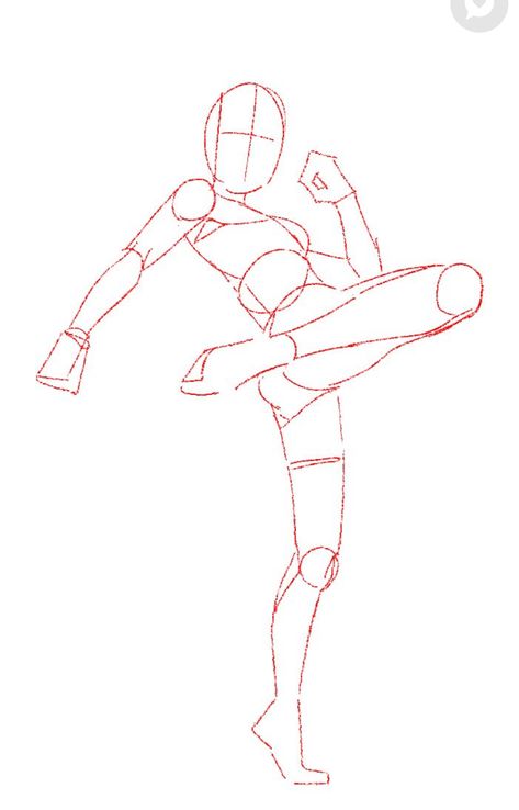 Kick Poses Reference, Gymnast Drawing Reference, Kicking Reference Action Poses, Anime Posing Reference, Human Base Reference, Simple Anatomy Poses, Adventurer Pose Reference Drawing, Alt Drawing Poses, Twist Body Pose