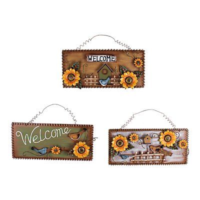 Sunflower Themed Kitchen, Sailboat Wall Decor, Wood Panel Wall Decor, Farm Wall Decor, Garden Themes, Dollar Tree Projects, Compass Wall Decor, Metal Flower Wall Decor, Sunflower Home Decor