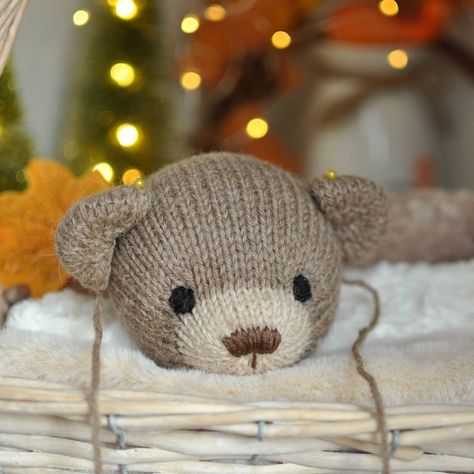 Toy Knitting Patterns, Knitting Amigurumi, Amigurumi Bear, Knitted Animals, Good Week, Believe Me, The Nose, I Can't Wait, Knitted Toys