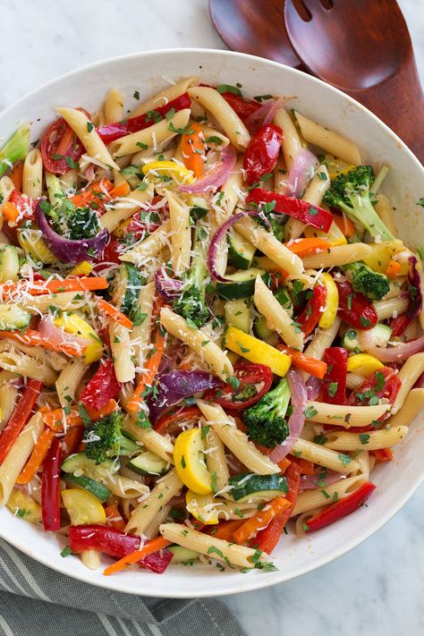 Pasta Primavera Fast Summer Dinner Recipes, Meals For Hot Days, Vegetarische Diners, Dinner Board, Best Vegetable Recipes, Pasta Primavera Recipe, Resep Pasta, Easy Delicious Dinners, Pasta Types