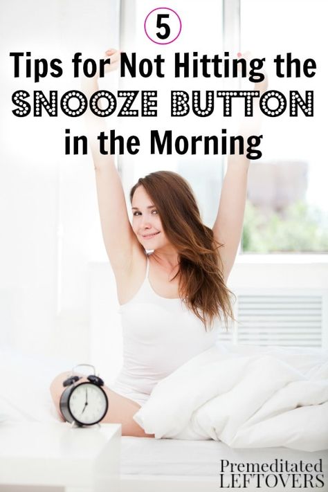 Do you need a little help waking up earlier? These 5 Tips for Not Hitting the Snooze Button in the Morning will make it easier to start your day early. Ways To Wake Up, Healthy Morning Routine, Morning Habits, Positive Lifestyle, Evening Routine, Getting Up Early, Morning Motivation, How To Wake Up Early, Good Habits