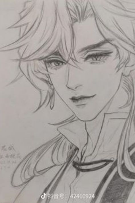 Tgcf Sketch, Manhwa Drawing, Manhua Art, Seni Dan Kraf, Manga Drawing Tutorials, Animation Art Sketches, Easy Drawings Sketches, Cute Doodles Drawings, Art Drawings Sketches Creative