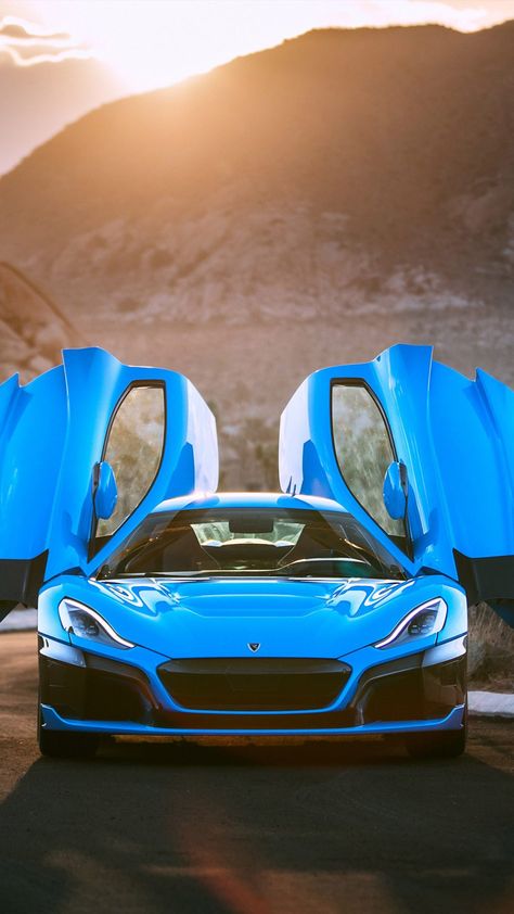 Rimac C_Two California Edition 4k & Ultra HD Mobile Wallpaper. Posh Cars, Car Wallpaper For Mobile, Cool Truck Accessories, Car Iphone Wallpaper, Bmw Sport, Tokyo Drift, Car Organization, Pimped Out Cars, Car Decorations