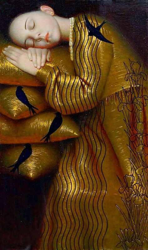 Andrey REMNEV ✿ | Catherine La Rose ~ The Poet of Painting Andrey Remnev, Moscow Art, Motif Art Deco, Magic Realism, Digital Museum, Virtual Art, Collaborative Art, Paul Gauguin, Art Curator