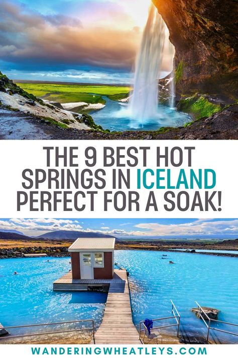 The 9 Best Hot Springs in Iceland Perfect for a Soak! Iceland Lagoon, Iceland Hot Springs, Iceland Northern Lights, Places To Visit In Iceland, Iceland Nature, Things To Do In Iceland, Lagoon Iceland, Iceland Travel Guide, Natural Hot Springs