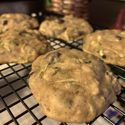 Soft Zucchini Spice Cookies Recipe | Allrecipes Zucchini Cobbler, Zucchini Cookie Recipes, Spice Cookies Recipe, Cookies With Walnuts, Spice Cookie Recipes, Spiced Zucchini, Vegan Zucchini Bread, Zucchini Cookies, Recipe Zucchini