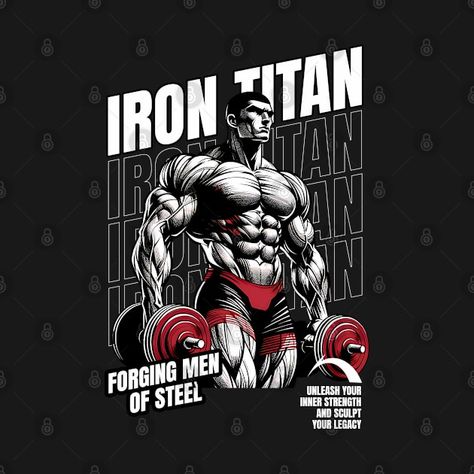 Check out this awesome 'iron+titan+man+bodybuilding' design on @TeePublic! Bodybuilders Men, Bull Logo, Body Building Men, Fitness Logo, Man Of Steel, Music Humor, Funny Movies, Black Artists, Logo Ideas