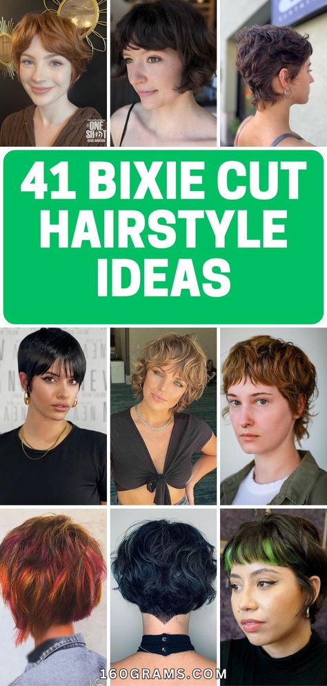 Pin this for a fresh take on hairstyles with the versatile and game-changing 41 Bixie Cut Buzz. Discover why this trendy cut is a must-try for a chic and effortless look. #BixieCut #HairstyleInspo #FashionBlog "bixie" Cut, Bixie Colour Haircut 2024, "bixie" Haircut 2024, Bixie Colour, Bixie Haircut, Heavy Bangs, Light Bangs, Soft Bangs, Haircut 2024