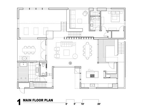 Gallery of Artist Residence / Heliotrope Architects - 18    #معماری #پلان #پلان_مسکونی Artist In Residence Architecture, Artist Residence Architecture, Artist House Architecture, Art Gallery Floor Plan, Residential Floor Plan, Residence Plan, Artist Residence, Site Analysis Architecture, Art Residency