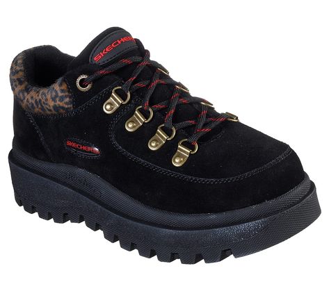 Buy SKECHERS Shindigs - Growl Heritage Shoes only $85.00 Skechers Store, Style Rules, Skechers Bobs, Funky Shoes, Fabric Shoes, Vionic Shoes, Skechers Women, Skechers Shoes, Shoe Obsession