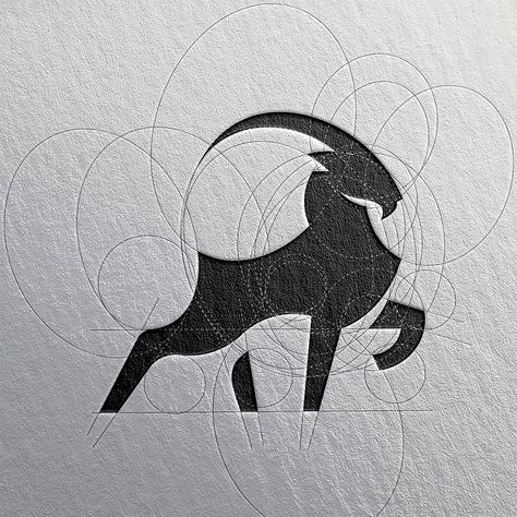 Minimalistic Logos, Goat Logo, Of Logo Design, Modern Minimalist Logo, Logo Design Ideas, Minimalist Logo Design, Png Vector, Logo Design Trends, Animal Logo