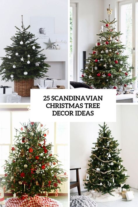 25 Scandinavian Christmas Tree Decor Ideas Scandi Style Christmas Tree, Nordic Christmas Decorations Tree, Christmas Tree Ideas Nordic, 4.5 Christmas Tree Ideas, Scandi Tree Decorations, Scandavian Christmas Decor, Scandi Christmas Tree Ideas, Nordic Tree Christmas, Scandinavian Tree Decorations