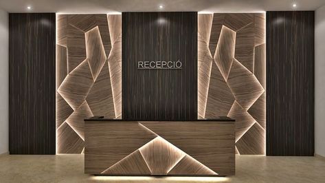 Walnut Reception Desk, Reception Counter Design, Office Reception Design, Modern Reception Desk, Hotel Lobby Design, Lobby Interior Design, Reception Desk Design, Office Table Design, Office Interior Design Modern