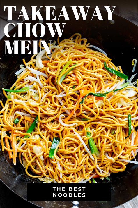 Chow Mein is a classic takeaway favorite! Egg noodles and veggies fried and tossed with a delicious sauce. With this easy recipe, you'll forget where you put the takeout menu. This delicious and quick noodle recipe uses grocery store ingredients to have dinner on the table in no time. The ingredients are stir-fried in deliciously seasoned oil before being tossed with a sauce made with a few simple Asian ingredients, all of which you can find in your grocery store. Egg Noddle Recipes, Egg Noodle Stir Fry, Egg Noodle Dishes, Noddle Recipes, Veggie Stir Fry Recipes, After Workout Food, Stir Fry Sauce Easy, Asian Ingredients, Fried Noodles Recipe