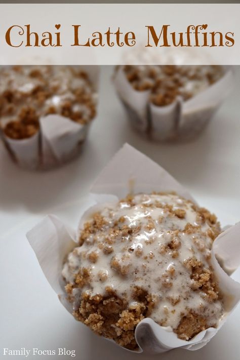 Delicious Chai Latte Muffins Recipe #breakfastrecipes #muffins #chai Spice Cake Muffins, Chai Muffins, Brunch Snacks, Muffin Bites, Te Chai, Homemade Chai, Pastries Recipes, Chai Spices, Muffins Recipes