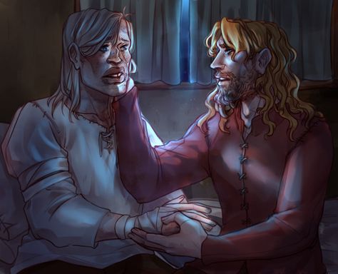 swordmaid on Tumblr Tending To Wounds, Cersei And Jaime, Jaime And Brienne, Brienne Of Tarth, Under The Moonlight, Jaime Lannister, Gra O Tron, My Imagination, A Song Of Ice And Fire