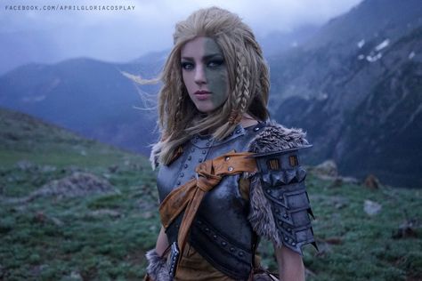 Mjoll the Lioness by aprilgloriacosplay Mjoll The Lioness, Lioness Costume, Skyrim Cosplay, Elder Scrolls Online, Guild Wars, Video Games Nintendo, Warrior Girl, Character Wallpaper, Fantasy Rpg