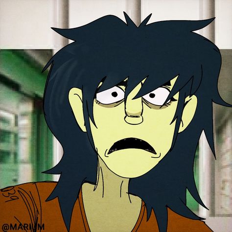 Genderbent Gorillaz, Murdoc Rock The House, Gorillaz Characters, Gorillaz Fanart, Murdoc Gorillaz, Murdoc Niccals, Monkeys Band, Gorillaz Art, In Prison