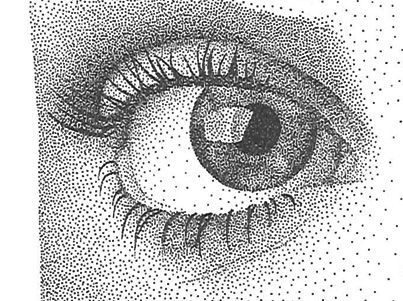 Simple Yet Intense Stipple Art To Help You See The Details - Bored Art Doted Art Drawing, Stipple Art, Pointalism Art, Stippling Drawing, Dotted Drawings, Bored Art, Ink Pen Art, Stippling Art, Pen Art Drawings