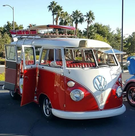 Combi Hippie, Vw Minibus, Vintage Volkswagen Bus, Vw Microbus, Vw Splitscreen, Volkswagen Vans, T1 Bus, Sandakan, Volkswagen Van