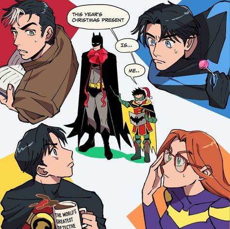 Family Pfp, Bat Family Members, Wayne Family, Batman Funny, Batman Comic Art, Dc Comics Artwork, Batman And Robin, Batman Family, Bat Family