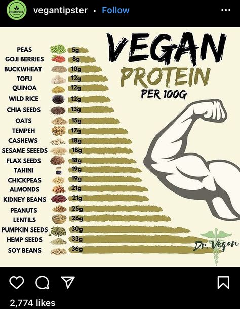 Vegan Food List, Vegan Protein Sources, Bed Workout, Protein Dinner, Gym Food, Vegan Nutrition, Health Board, Plant Based Eating, Vegetarian Food