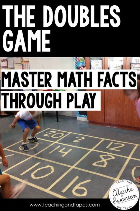 Math Fact Games, Online Math Games, Doubles Facts, Math Night, Math Intervention, Fun Math Games, Math Tutor, Math Methods, Mental Math