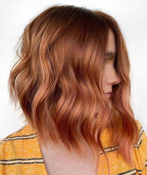 Light Auburn Hair with Rosy Babylights Hair Ideas Red, Pinkish Brown Hair, Pinkish Red Hair, Red Hair Ideas, Ruby Red Hair, Light Red Hair, Light Auburn Hair, Red Hair Looks, Shades Of Red Hair