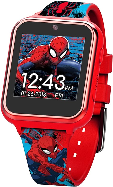 Spiderman Watch, Best Kids Watches, Marvel Young Avengers, Spiderman Kids, Boys Watches, Red Cases, Young Avengers, Spiderman Birthday, Girls Watches