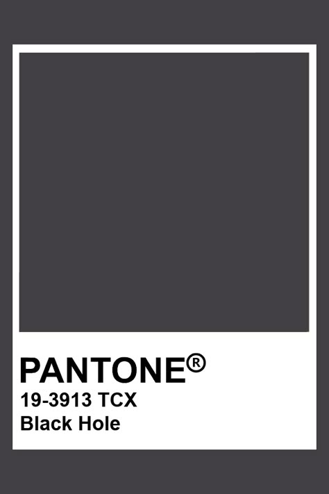 Pantone Black Hole #pantone #color Pantone Black Palette, Black Pantone, Pantone Black, Vibe Board, Pantone Color Chart, Pantone Palette, Gray Scale, Growing Apart, Own Brand