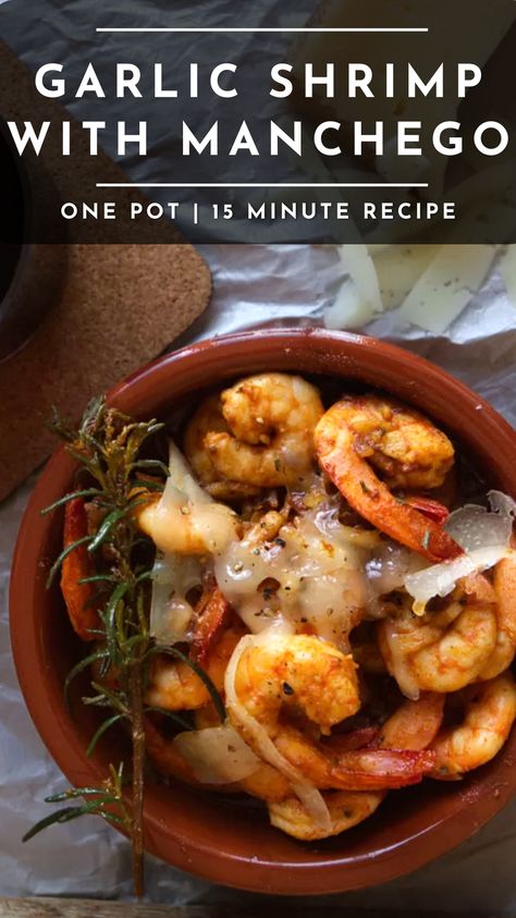 Shrimp Tapas Recipes, Spanish Shrimp Recipes, Gambas Recipe, Spanish Garlic Shrimp, Spanish Meals, Spanish Cooking, Spanish Tapas Recipes, Prawn Dishes, Spanish Foods