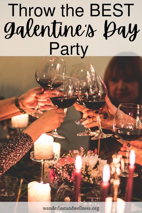 Plan an fun night with your girlfriend's following these tips for throwing the best Galentine's Day party! We love a good dinner party, and this party planner will help you plan a fun-tastic evening with your best girlfriends! Couples Dinner Party, Entertaining Recipes, Girlfriend Birthday, Birthday Party Games, Fun Dinners, Day Party, Host A Party, Celebration Party, Party Planner