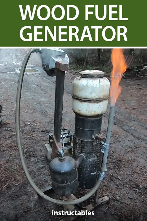 Wood Gasifier How To Build, Gasifier How To Build, Homemade Generator How To Build, No Electricity Living, Free Energy Generator How To Build, Off Grid Energy, Wood Gasifier, Homemade Generator, Hydraulic Ram