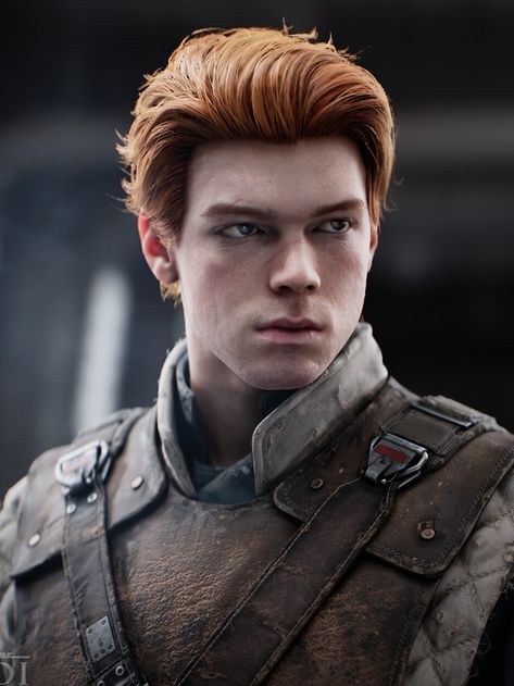 Star Wars Jedi Fallen Order, Jedi Fallen Order, Cameron Monaghan, Star Wars Jedi, Star Wars, Red, Hair