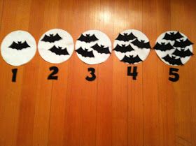 Bat Math Preschool, Bats Lesson Plans Preschool, Bat Activities For Toddlers, Preschool Bat Activities, Nocturnal Animals Toddler Activities, Bat Activities Preschool, Bat Preschool, Bats Preschool, Preschool Bats