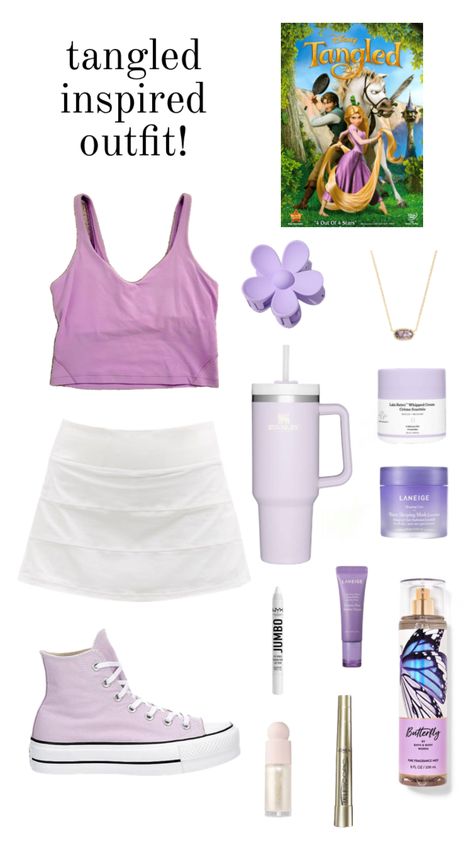 Rapunzel Disney Bound Outfits, Rapunzel Disney Bounding, Rapunzel Disneybound Winter, Disney Outfits Rapunzel, Rapunzel Disney Outfit, Disney Bound Rapunzel, Disneybound Outfits Rapunzel, Rapunzel Outfit Ideas, Rapunzel Inspired Outfit