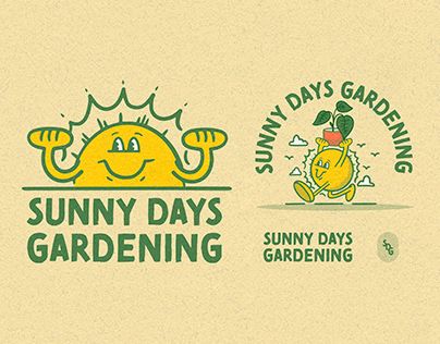 Lemon Logo Design Ideas, Lemon Logos Ideas, Lemonade Brand Design, Citrus Logo, Sunny Logo, Gardening Logo, Lemon Typography Design, Retro Yellow T-shirt With Screen Print, Lemon Logo