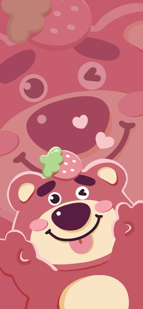 Strawberry Bear Wallpaper, Wallpaper Lotso Iphone, Lotso Bear Wallpaper Iphone Wallpapers, Lotso Bear Wallpaper, Lotso Toy Story Wallpaper Iphone, Lotso Toy Story Wallpaper, Wallpaper Lotso, Lotso Bear, Iphone Wallpaper Cat