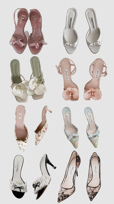 #shoes #clothes #ootd #aesthetic Kitty Heels, Princess Heels, Heels Aesthetic, Ootd Aesthetic, Dr Shoes, Cute Shoes Heels, Fasion Outfits, Vintage Heels, Fresh Shoes